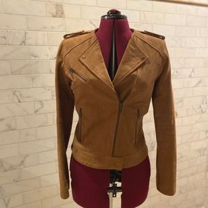 Joie Leather Biker Jacket